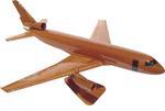 KC-10 Desktop airplane model, airplane model,  mahogany model airplane, wooden model airplane wooden model aircraft, mahogany wooden model
