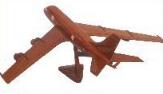 KC-135 airplane model, airplane model,  mahogany model airplane, wooden model airplane wooden model aircraft, mahogany wooden model