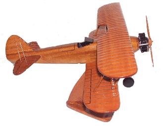 Stearman Biplane model, wooden model airplanes aircraft out of wood