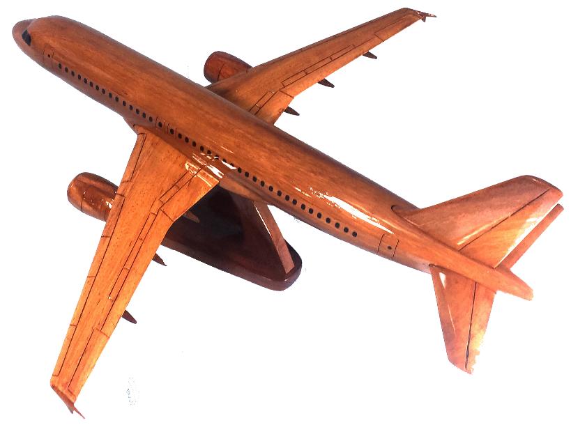 Airbus 320 wood model
