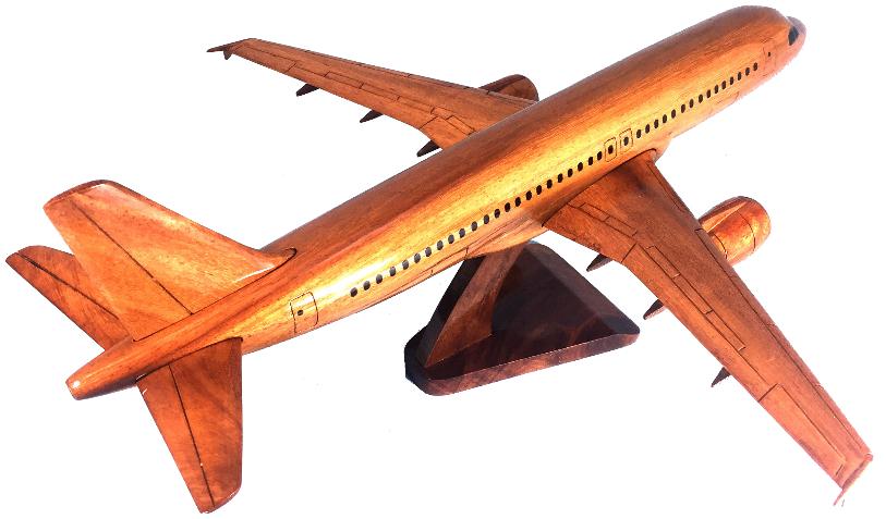 Airbus 320 Model airplane, Airbus wood airplane model