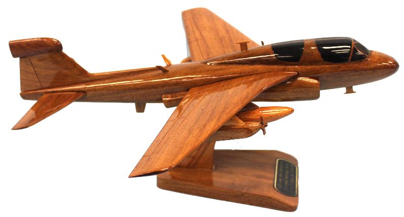 Wooden EA6B Prowler  model