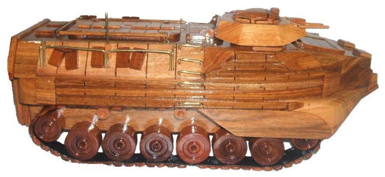 AAVP7A1  Amtrac Model  Amtrack armored personelle carrier